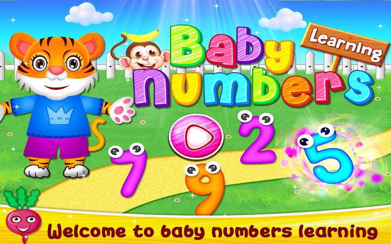 Baby Numbers Learning Game スクリーンショット 0