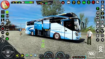 Coach Drive Simulator Bus Game Captura de tela 1