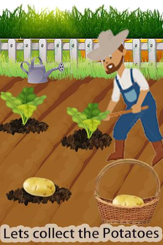 Potato Chips Food Factory Game ဖန်သားပြင်ဓာတ်ပုံ 1