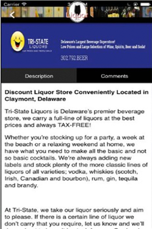 Tri State Liquor Capture d'écran 2