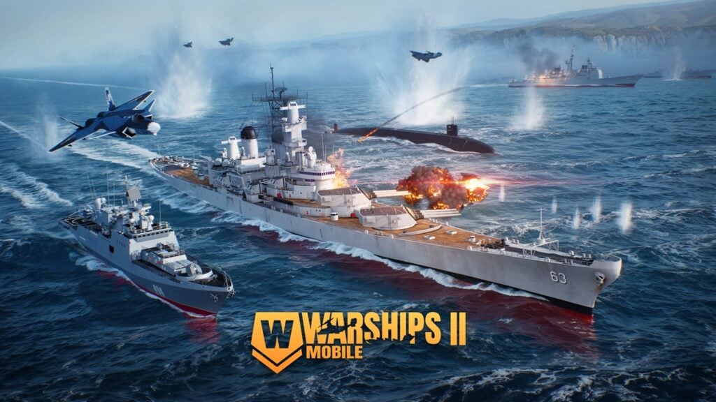 Warships Mobile 2: Luta Naval Lançamento no Android: participe de confrontos navais épicos