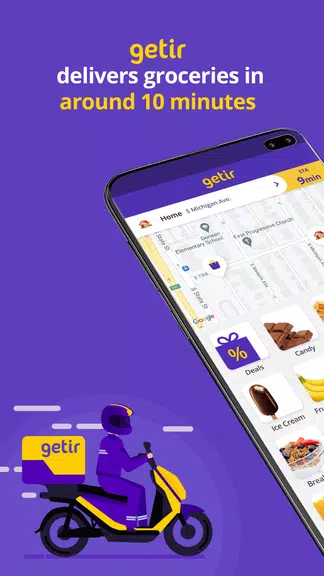getir: groceries in minutes Tangkapan skrin 0