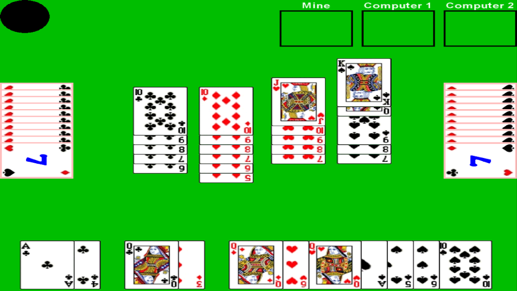 Seven Card Game - Simple and Fun Game ภาพหน้าจอ 2