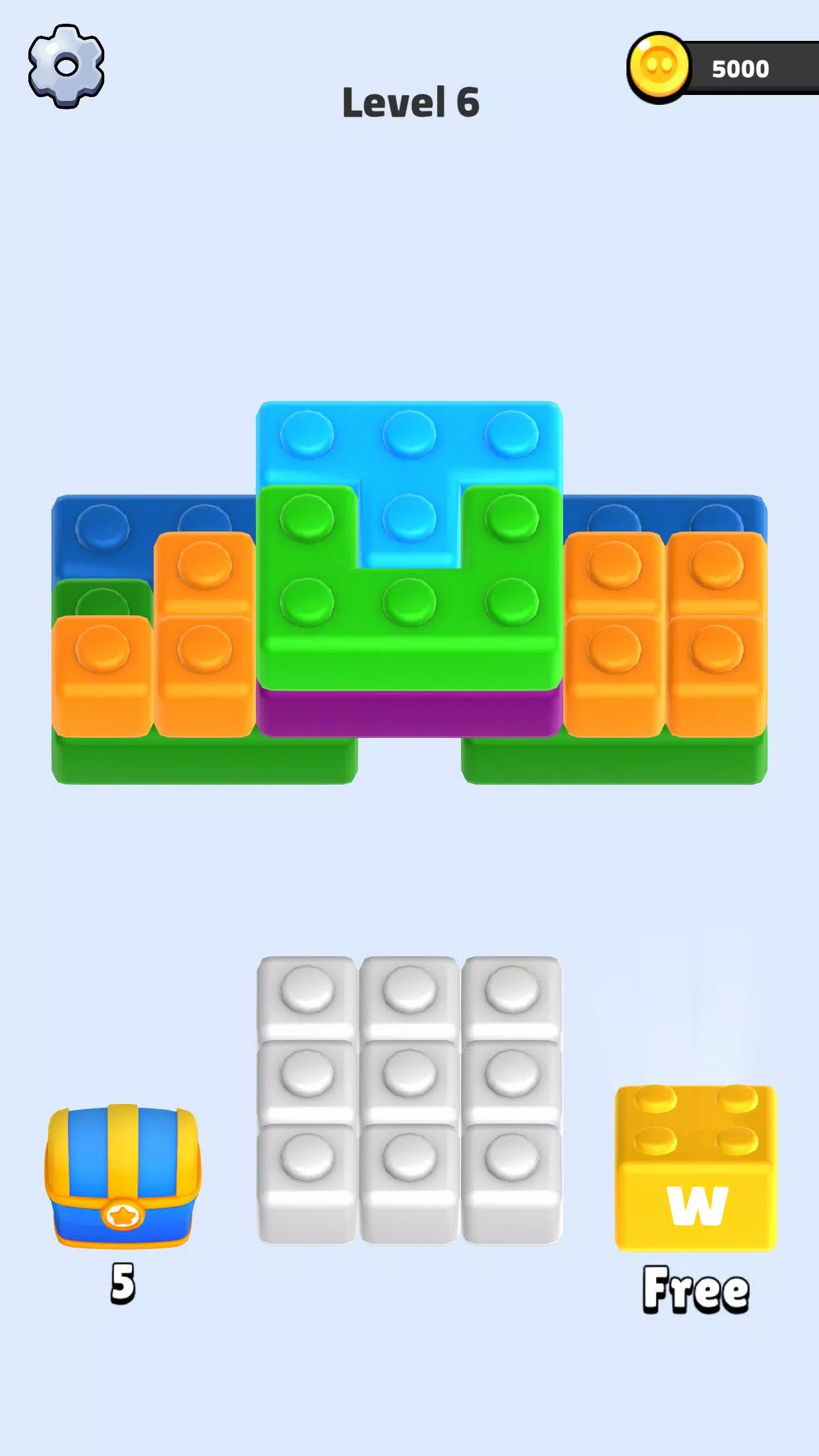 Brick Tripeaks Screenshot 2