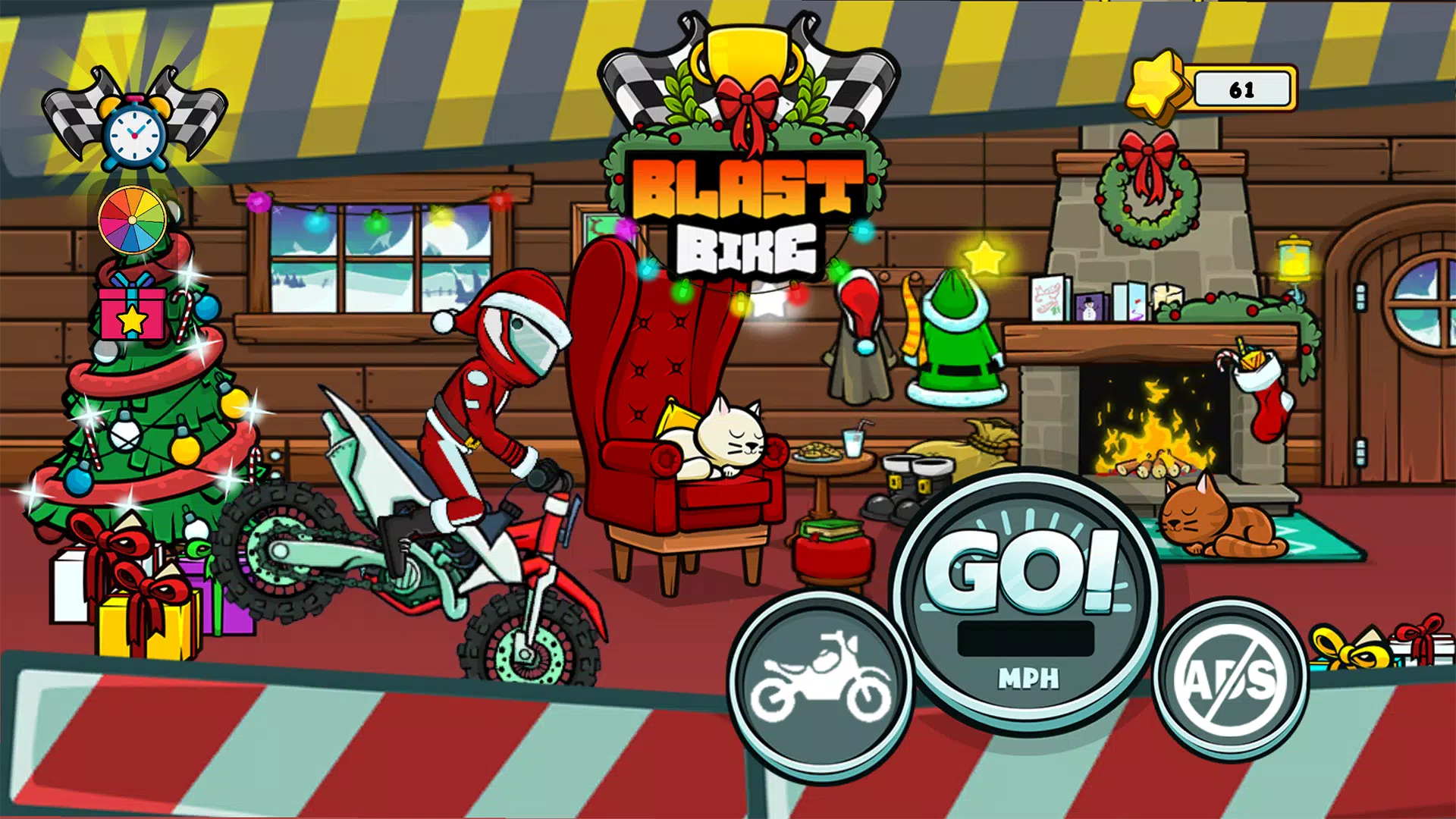 Blast Bike - 2D Race スクリーンショット 0