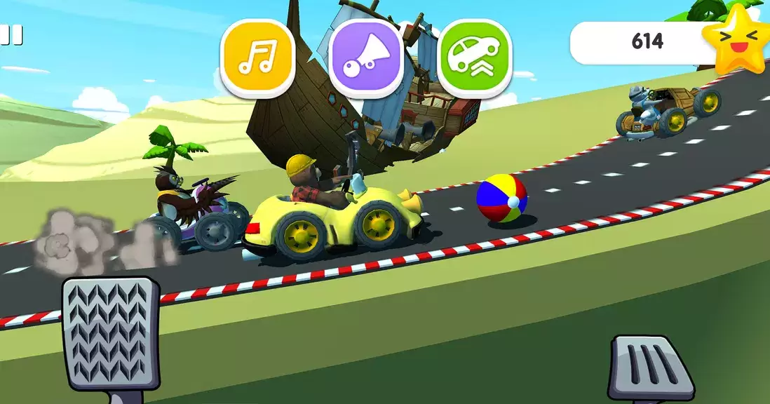 Fun Kids Cars Racing Game 2 ภาพหน้าจอ 1