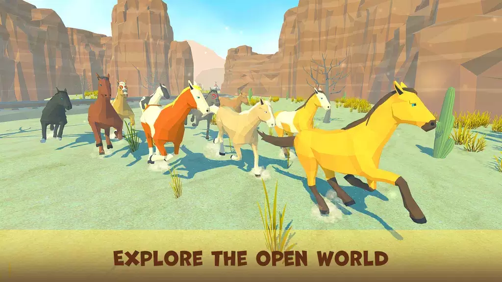 Wild Horse Simulator Ảnh chụp màn hình 0