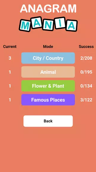 Anagram Mania应用截图第1张