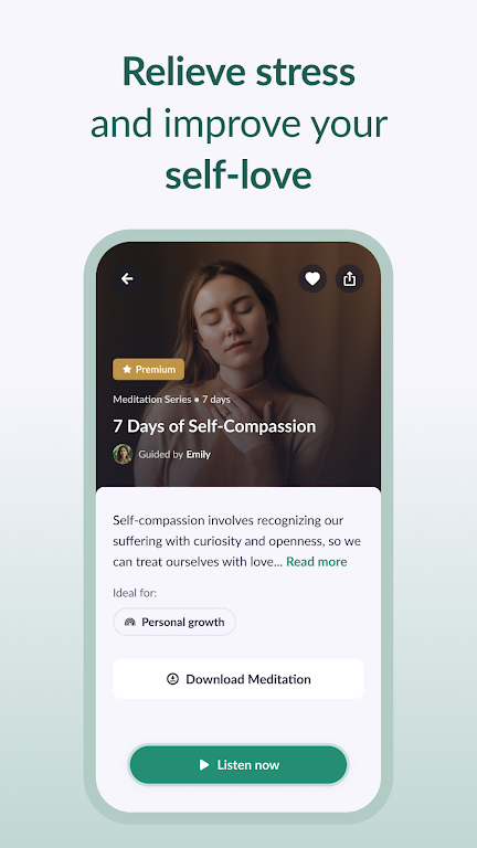 Pura Mente - Meditation App Screenshot 2