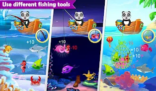 Fisher Panda - Fishing Games 스크린샷 3