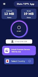 Dato VPN : Secure VPN Proxy Screenshot 0