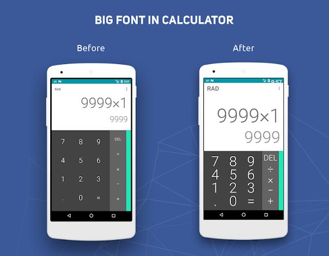 Big Font - Change Font Size & Text Size ဖန်သားပြင်ဓာတ်ပုံ 3