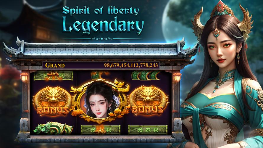 Legendary Hero Classic Slots スクリーンショット 1