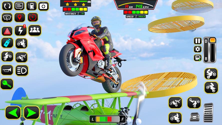 GT Bike Stunt Bike Racing Game Schermafbeelding 2