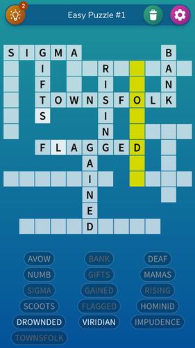 Fill-in Crosswords Unlimited Screenshot 0