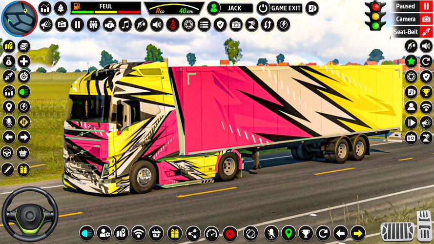US Truck Driving 3D Truck Game应用截图第3张