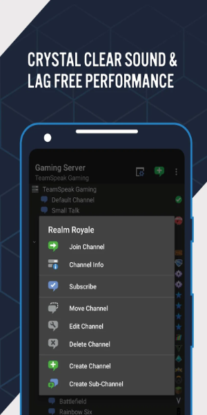 TeamSpeak 3 - Voice Chat應用截圖第1張