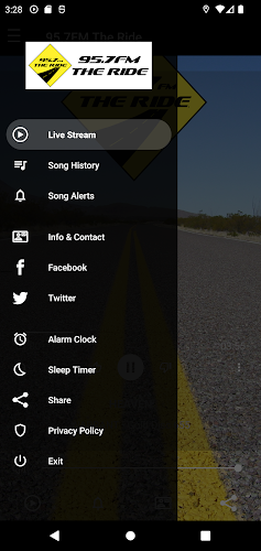 95.7 FM The Ride Captura de pantalla 0