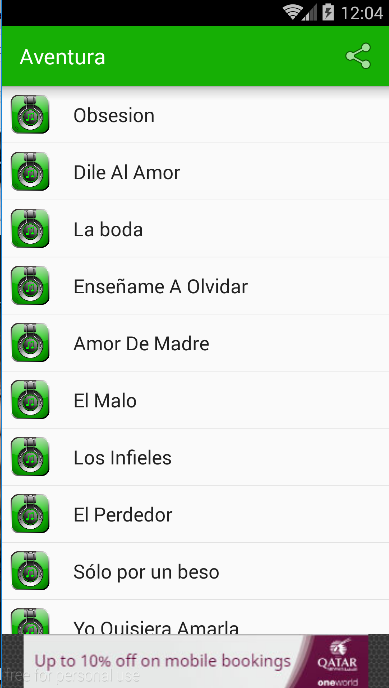 Aventura - Dile Al Amor স্ক্রিনশট 1
