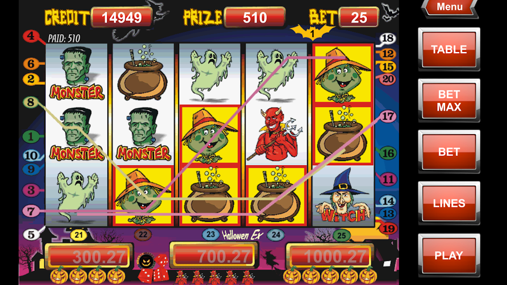 Halloween Slot Machines Pack Schermafbeelding 0