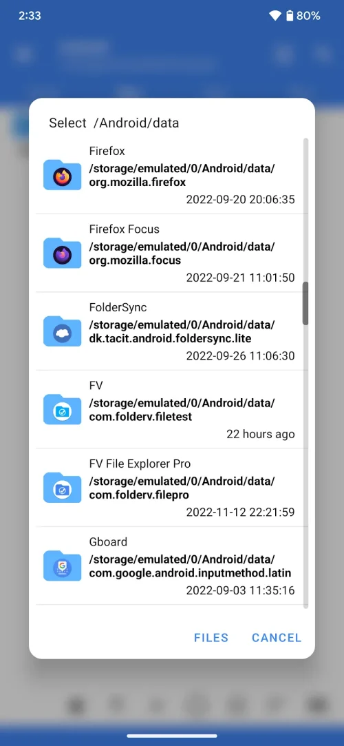 FV File Pro स्क्रीनशॉट 2