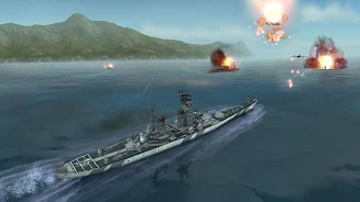 WARSHIP BATTLE:3D World War II স্ক্রিনশট 0