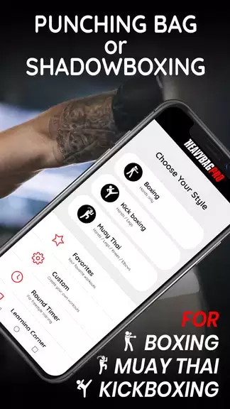 Boxing Training & Workout App Ekran Görüntüsü 1