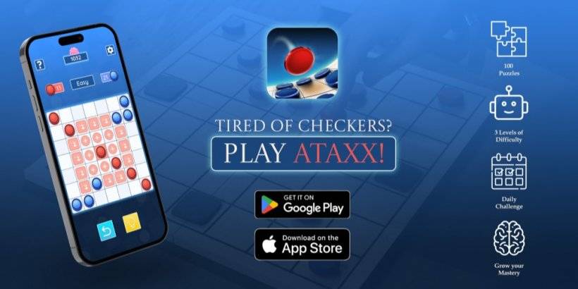 Ataxx trae un nuevo giro a los juegos icónicos de mesa como Hexxagon, ahora en Android e iOS