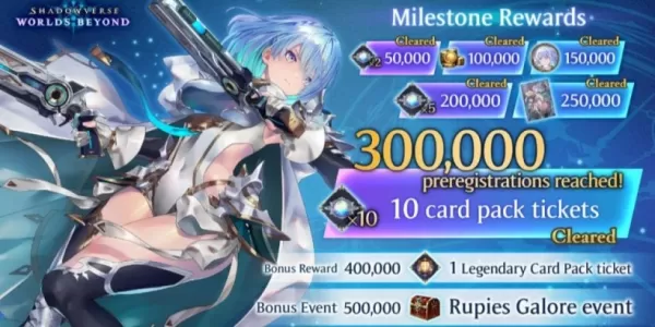 Shadowverse: Worlds Beyond alcanza 300,000 preinscrataciones, revela nuevos hitos