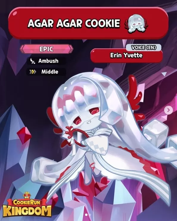 Agar Agar Cookie Guide: ทักษะ, ท็อปปิ้ง, สมบัติ, ทีมงาน