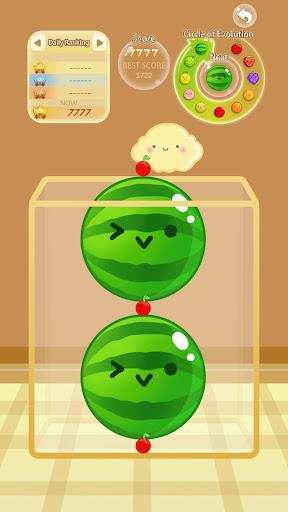 Watermelon Merge:Fruit Puzzle 스크린샷 1