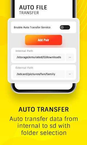 Auto Transfer:Phone To Sd Card ဖန်သားပြင်ဓာတ်ပုံ 2