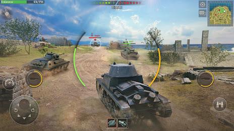 Battle Tanks: Online War games ဖန်သားပြင်ဓာတ်ပုံ 2