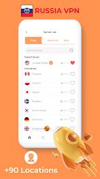 Russia VPN - Private Proxy Screenshot 2