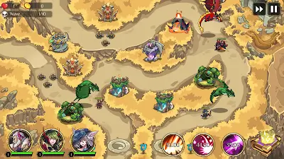 Kingdom War: Tower Defense TD ภาพหน้าจอ 3