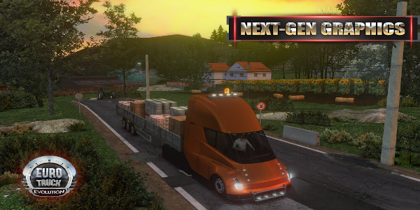 Euro Truck Driver Mod Captura de pantalla 0