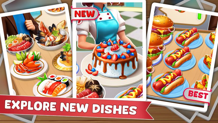 Cooking Day Master Chef Games Captura de pantalla 2