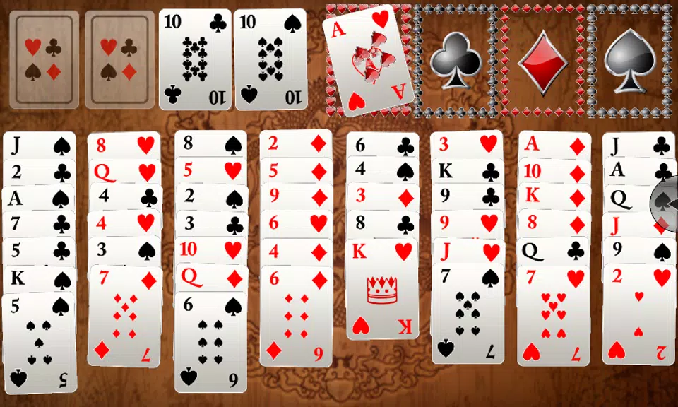Ultimate FreeCell Solitaire 3D Tangkapan skrin 0