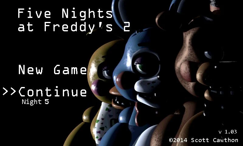 FNAF 2 : (Five Nights at Freddy) Ảnh chụp màn hình 2