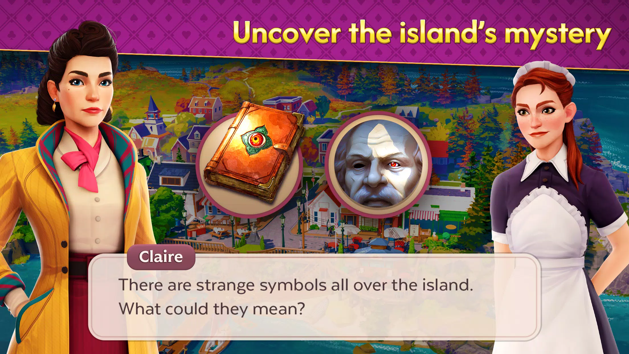 Claire's Chronicles: Solitaire Tangkapan skrin 1