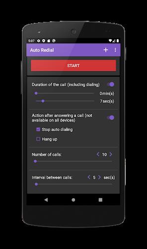 Auto Redial スクリーンショット 1
