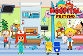 My Pretend Hospital Town Life Tangkapan skrin 0