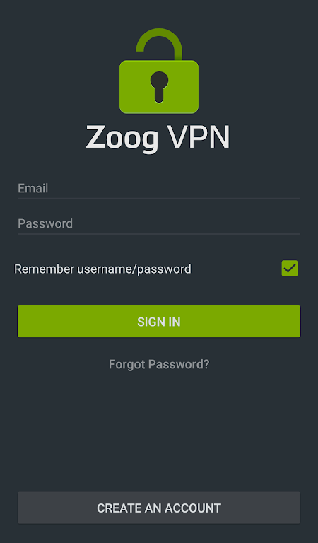 Zoog VPN स्क्रीनशॉट 1