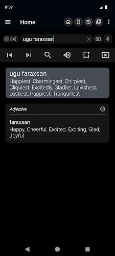 English Somali Dictionary Capture d'écran 1