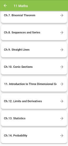 Class 11 Maths for 2023-24 Capture d'écran 2