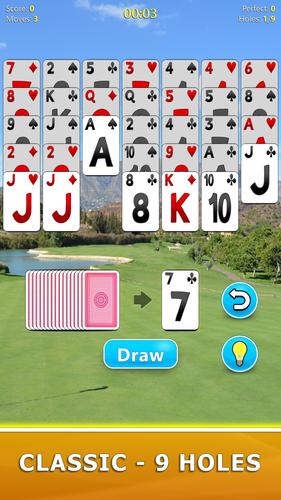 Golf Solitaire 스크린샷 2
