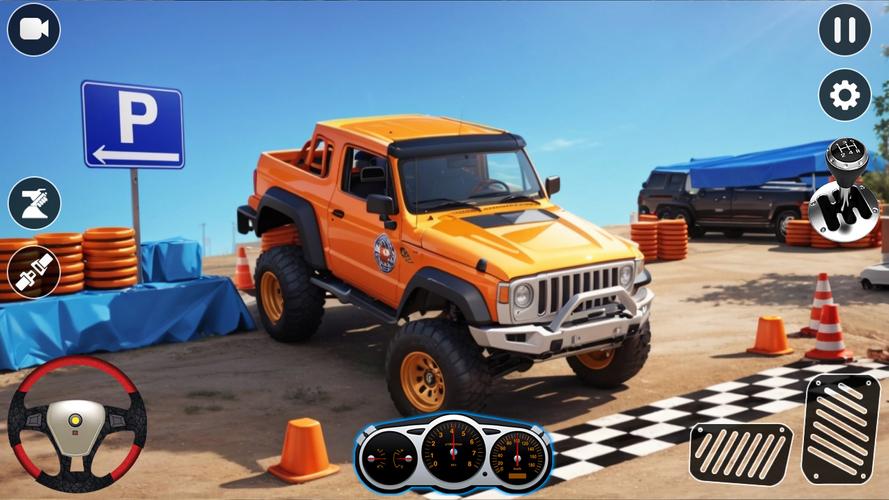 Offroad 4x4 Jeep Driving Games Capture d'écran 2