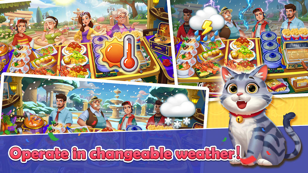 Rita's Food Truck:Cooking Game Mod Captura de tela 3