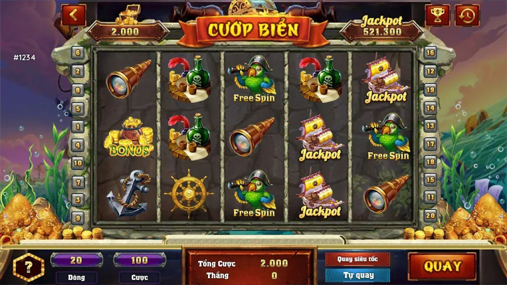 Bắn Cá Rồng - Bắn Cá Slot স্ক্রিনশট 1
