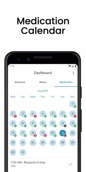 AVAX Blood Pressure Diary Tangkapan skrin 3